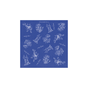 2025 Tour Bandana - Blue