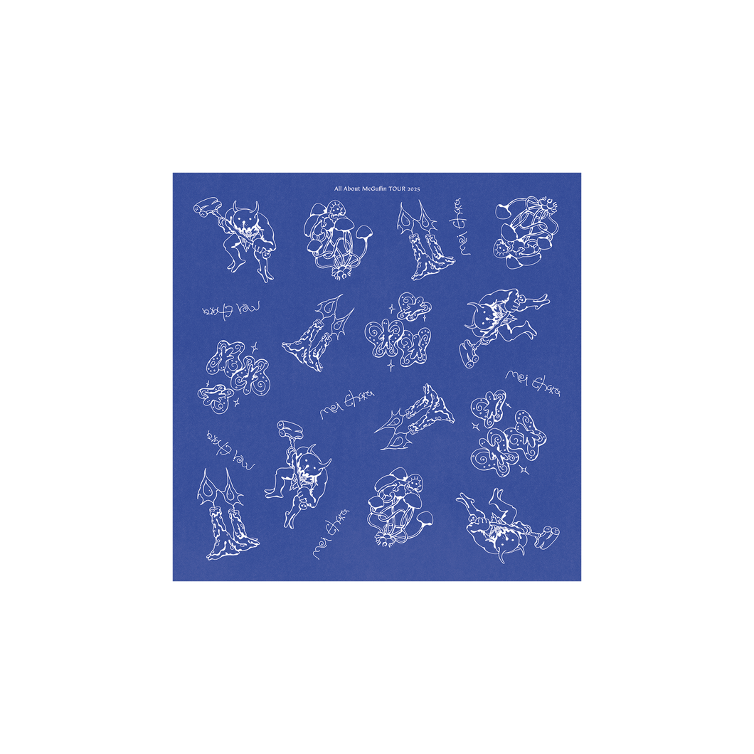 2025 Tour Bandana - Blue